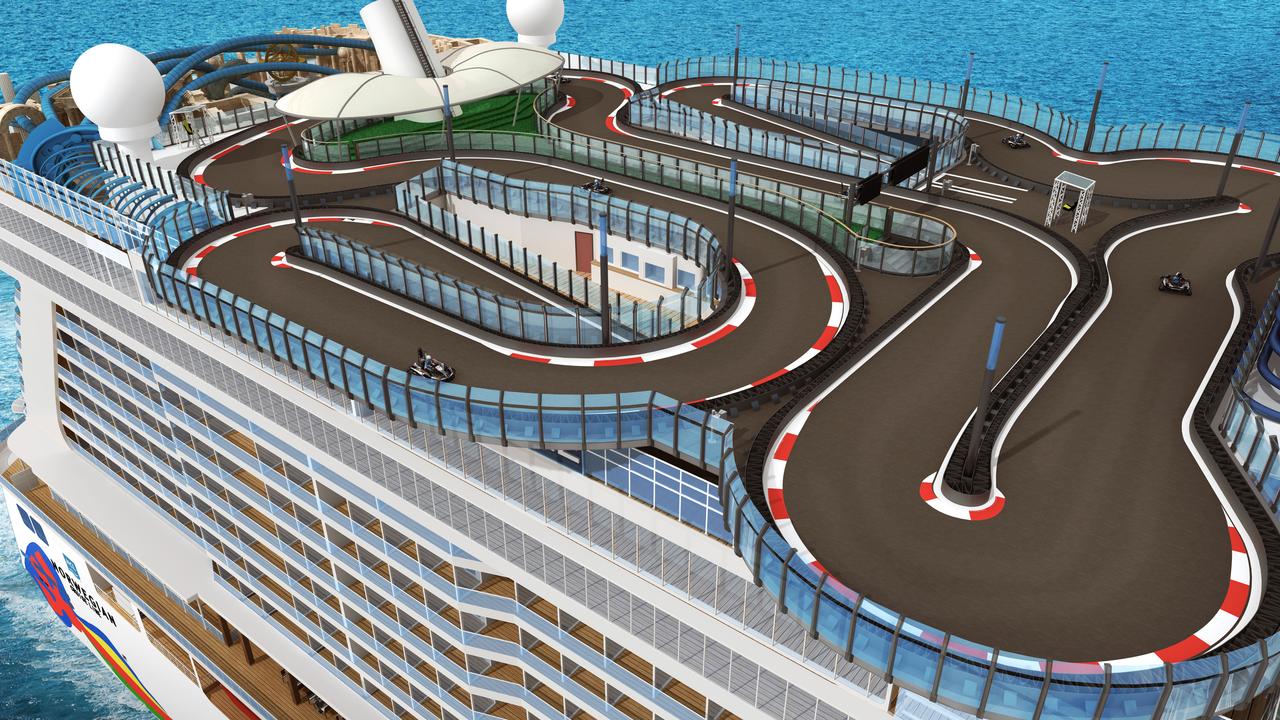 cruise ship race track